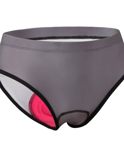 自行车骑行内裤女士三角硅胶垫吸湿排汗透气速干骑行裤专业休闲款