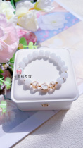 Breast milk bracelet mothers milk commemorative baby umbilical cord beads hand-beaded deciduous teeth fetal hair bracelet