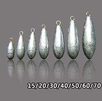 Drop Type Swivel Lead Pendant Copper Ring Needle String Hook Lead Pendant Fishing Pendant Iron Rod Fishing Rod Fishing ten thousand Water one thousand Scales