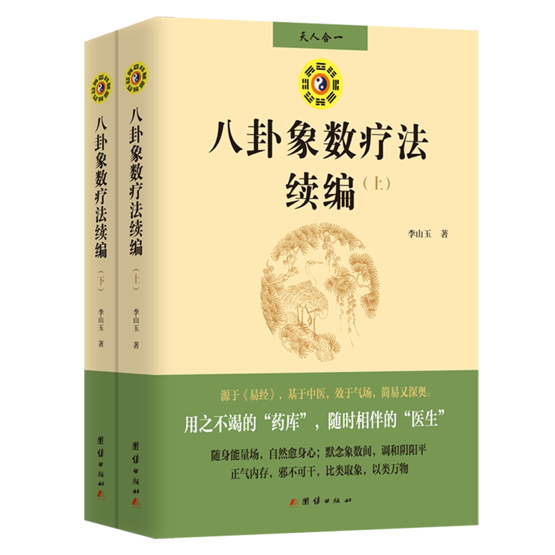 新华书店正版】八卦象数疗法续编全两册八卦象数疗法象数科学梅花易数
