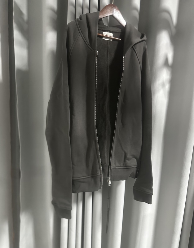 4Th Season Washed Black Cardigan