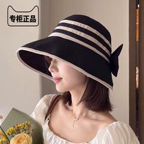 French sun hat womens fisherman hat to cover face in spring and summer UV protection large brim travel sun protection basin hat