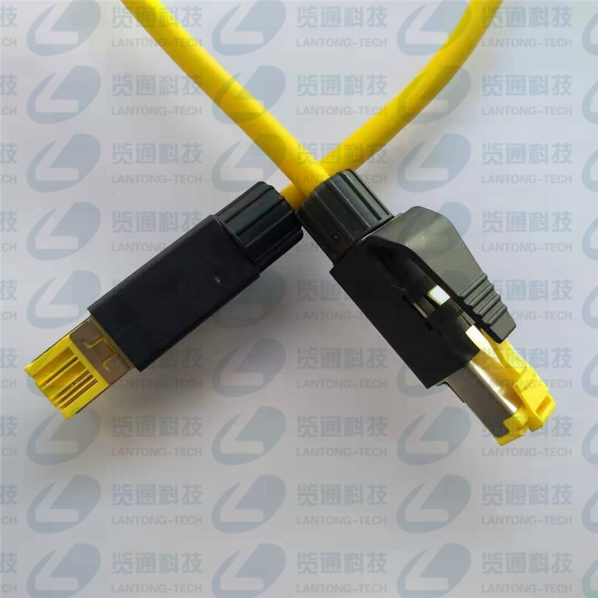 EtherCAT4 core industrial shielded flexible network route sf utp2 * 2 * 26AWG 7 CAT5e Ethernet cable