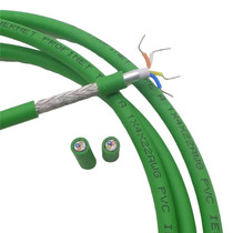 Green servo drive industrial grade profinet ethercat shielded network cable 22awg PN communication cable