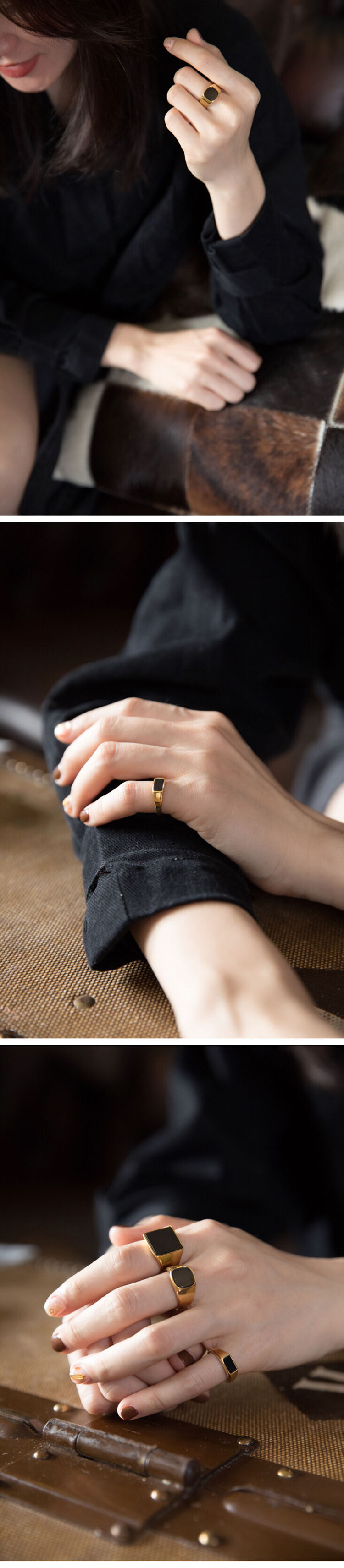 Bague Femme OTHER   en Acier au titane - Ref 3086662 Image 9