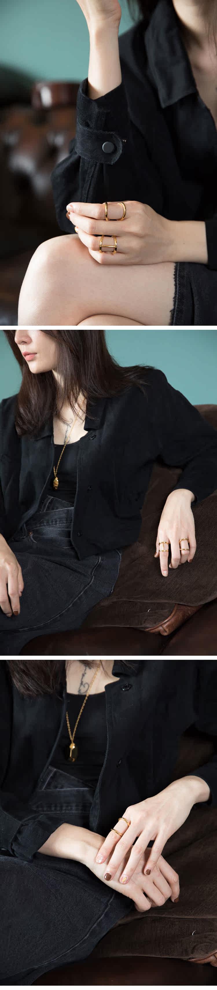 Bague Femme OTHER   en Acier au titane - Ref 3087073 Image 8