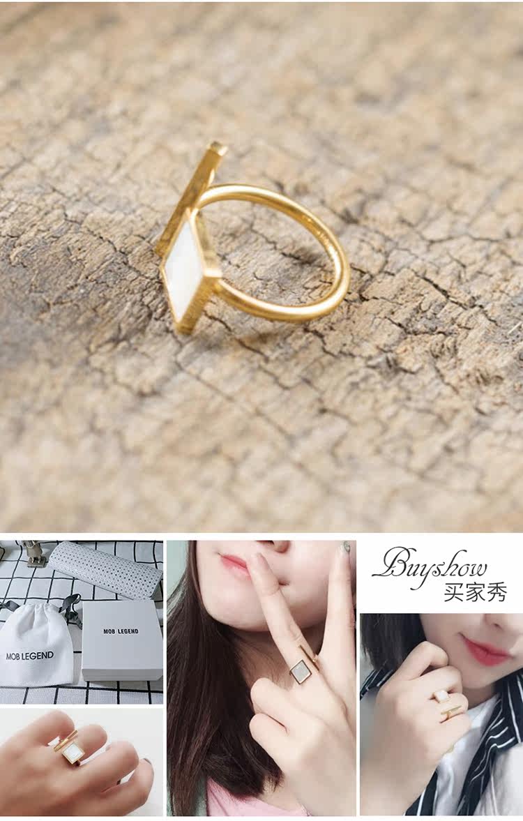 Bague Femme OTHER   en Nacre - Ref 3086307 Image 19