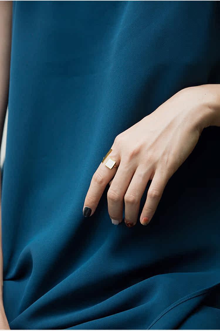 Bague Femme OTHER   en Nacre - Ref 3086307 Image 13