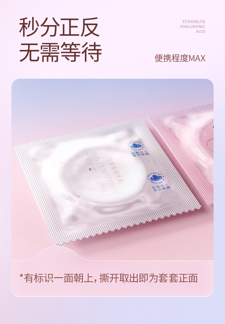 Durex Lubricated Ultra-Thin Condoms with Hyaluronic Acid, 12-Pack — detail image 23