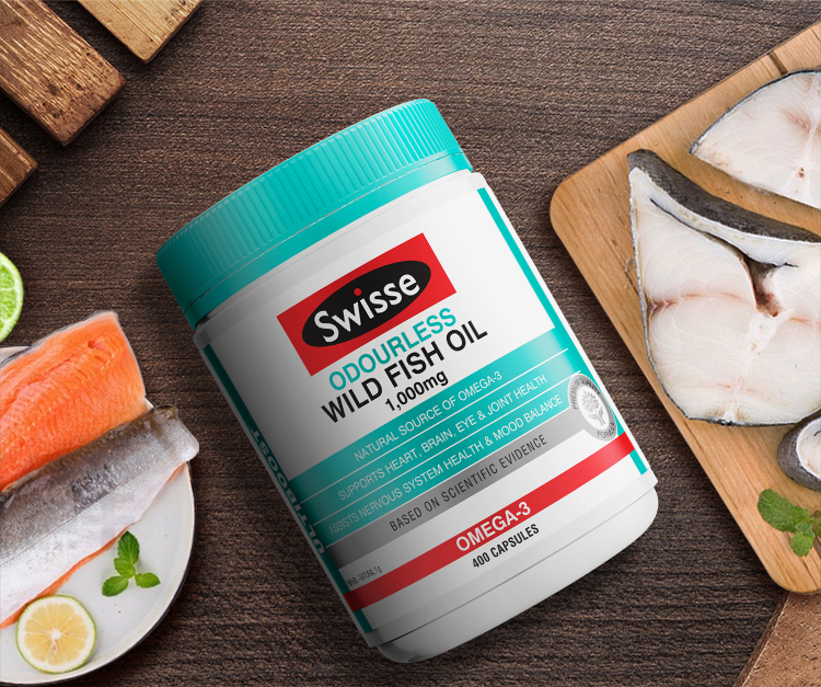 Swisse 无腥味深海鱼油软胶囊 1000mg*400粒 图6