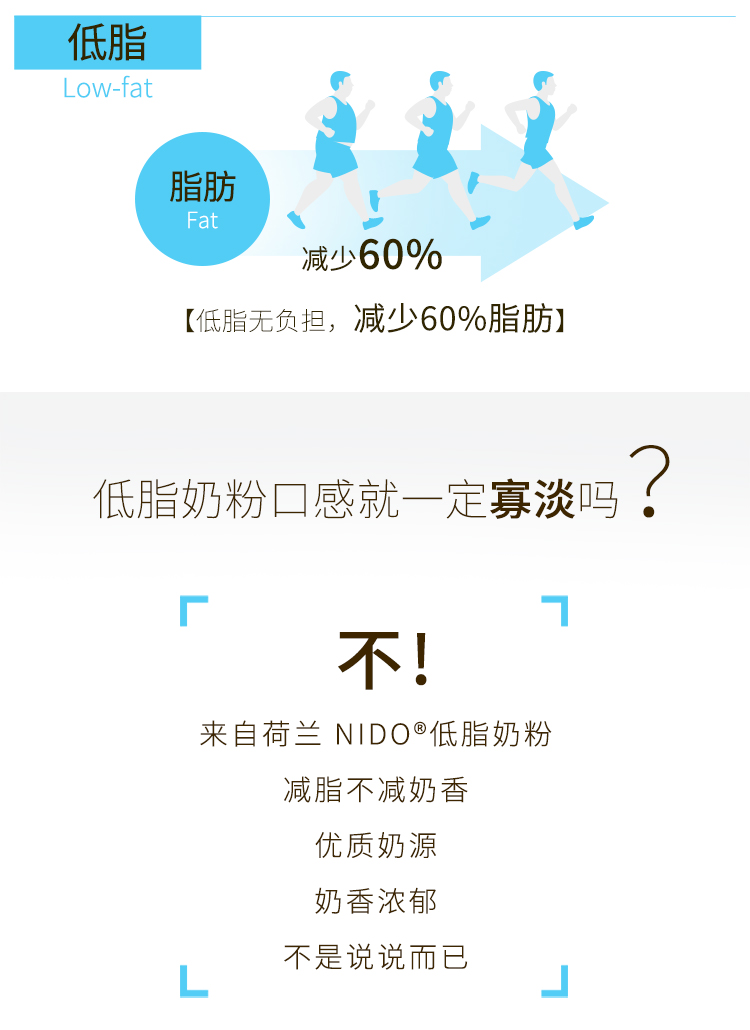 荷兰进口 雀巢 NIDO 高钙高蛋白奶粉 900g 图5