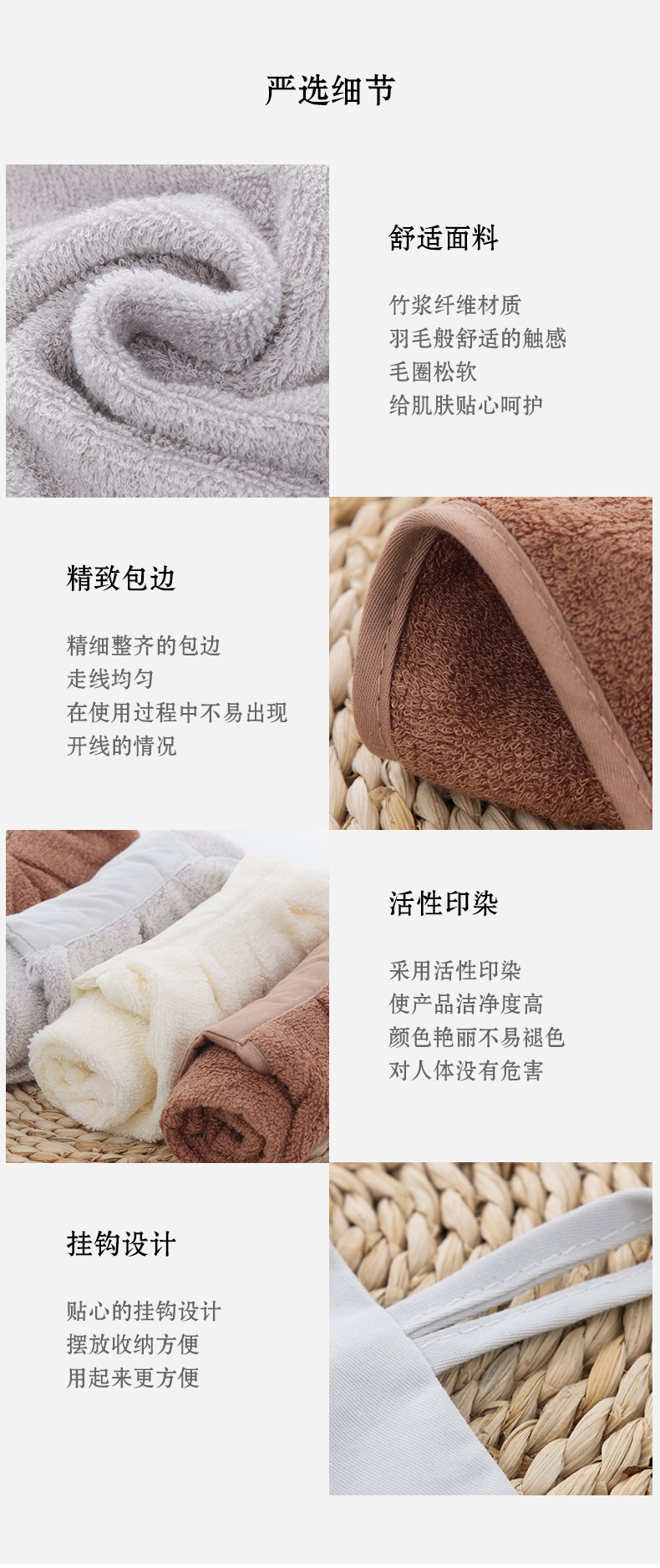 Jingjing khăn treo khăn rửa khăn hấp thụ nước dày rag 2 - Khăn tắm / áo choàng tắm áo khoác tắm