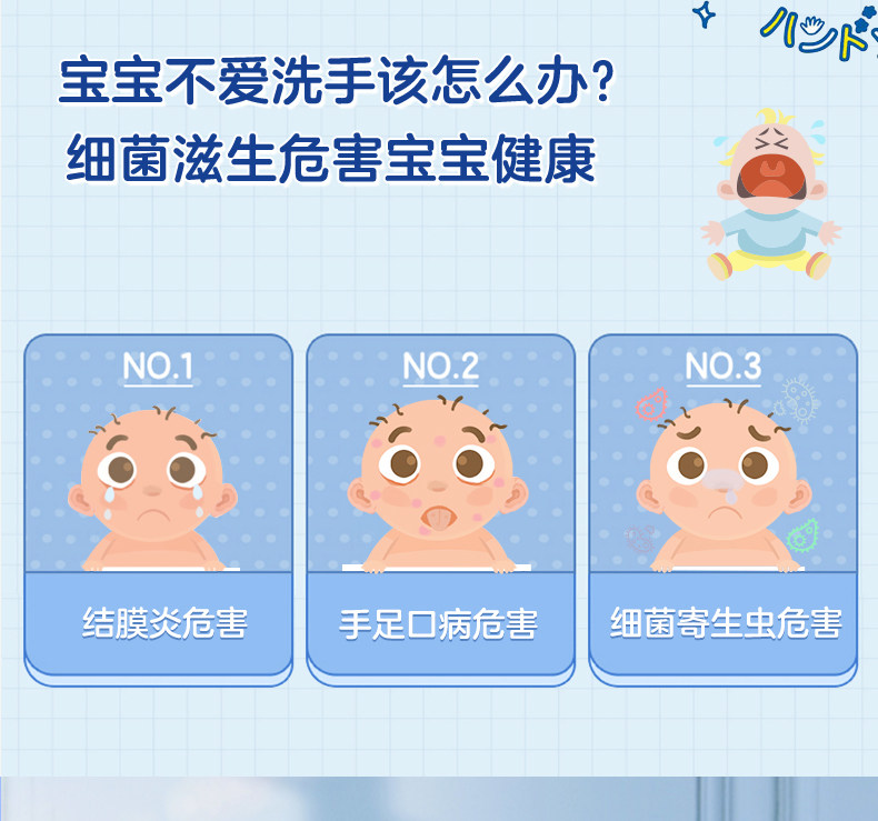 日本原产进口：380mlx3瓶 Kao花王 泡沫印章儿童洗手液补充装+花朵空瓶 79.9元包邮 值值值-买手聚集的地方
