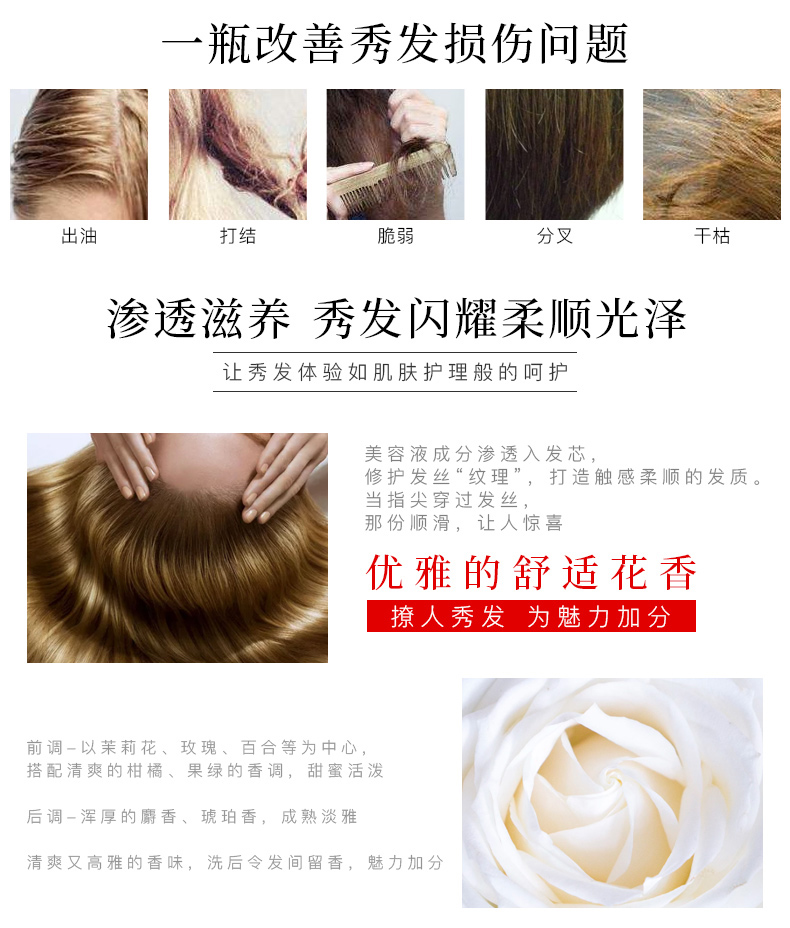 日本原版进口 资生堂 Fino 浸透美容液发膜护发素 230g*3瓶 图4