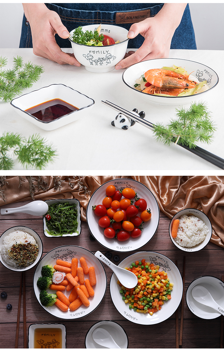 Arst/ya cheng DE happiness a glaze color ceramic plates under 10.1 cm the home side dish dish dish