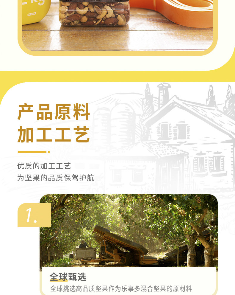 乐事多 Nestor 多混合坚果仁 1130g 全高端无凑数款 图12