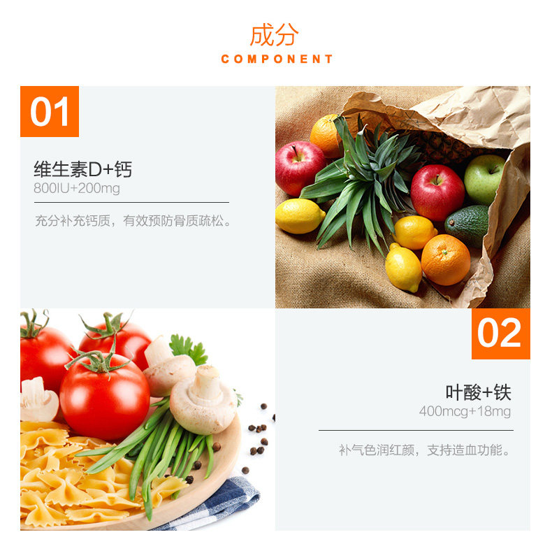美版 善存 女士 复合维生素片 120粒 图7
