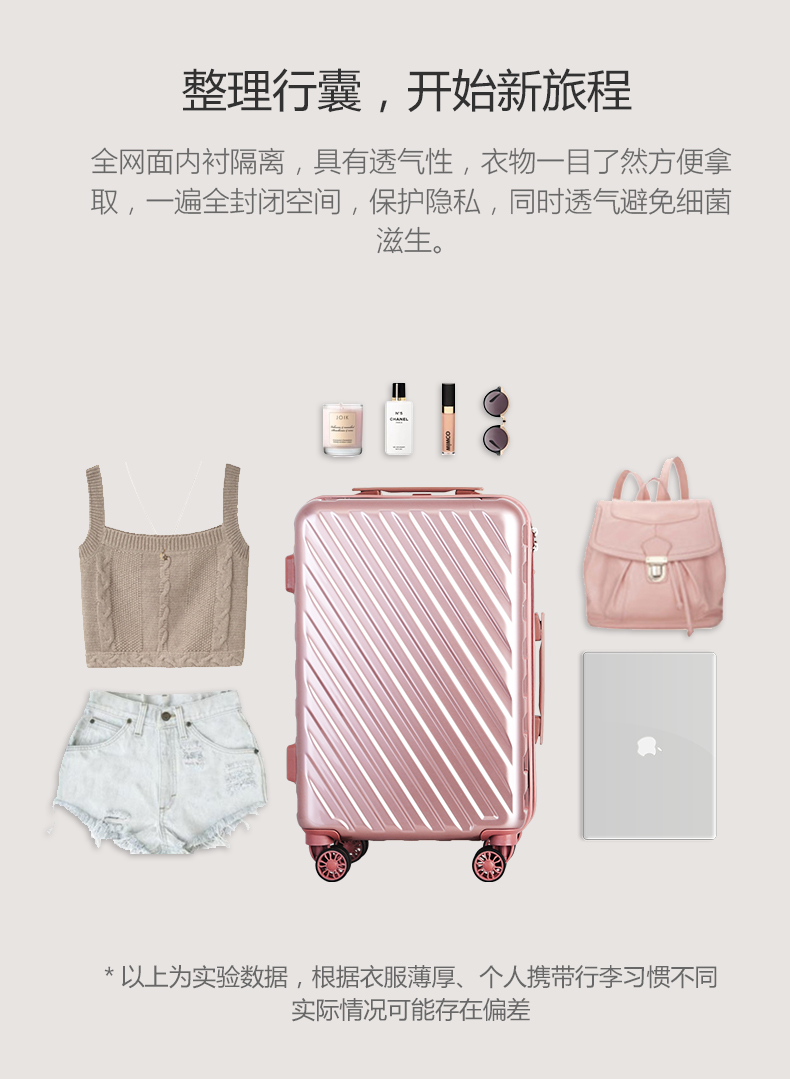 [Tự vận hành] Vỏ xe đẩy ProudKing / Aolan Khóa mật khẩu Cute Caster Travel Case 20 Inch Hành lý vali xách tay