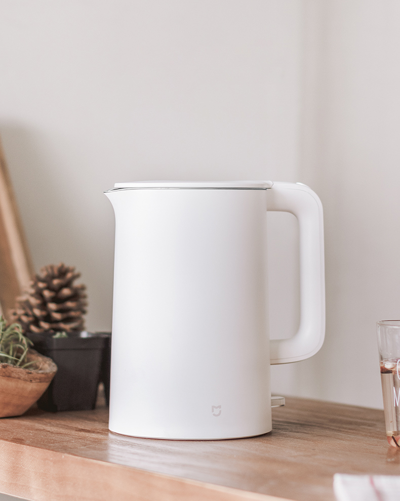 ấm siêu tốc panafresh [Tự vận hành] Xiaomi / kê kê nồi ấm đun nước gia dụng công suất lớn bằng thép không gỉ tự động tắt nguồn - ấm đun nước điện bình siêu tốc electrolux