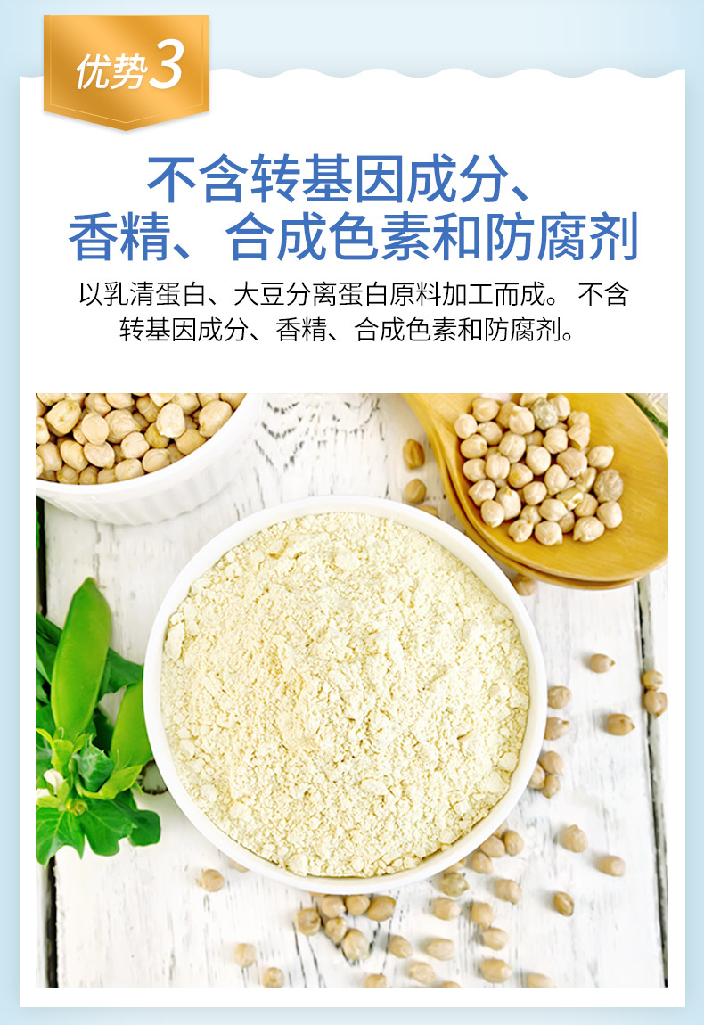 康恩贝蛋白粉中老年营养乳清蛋白400g