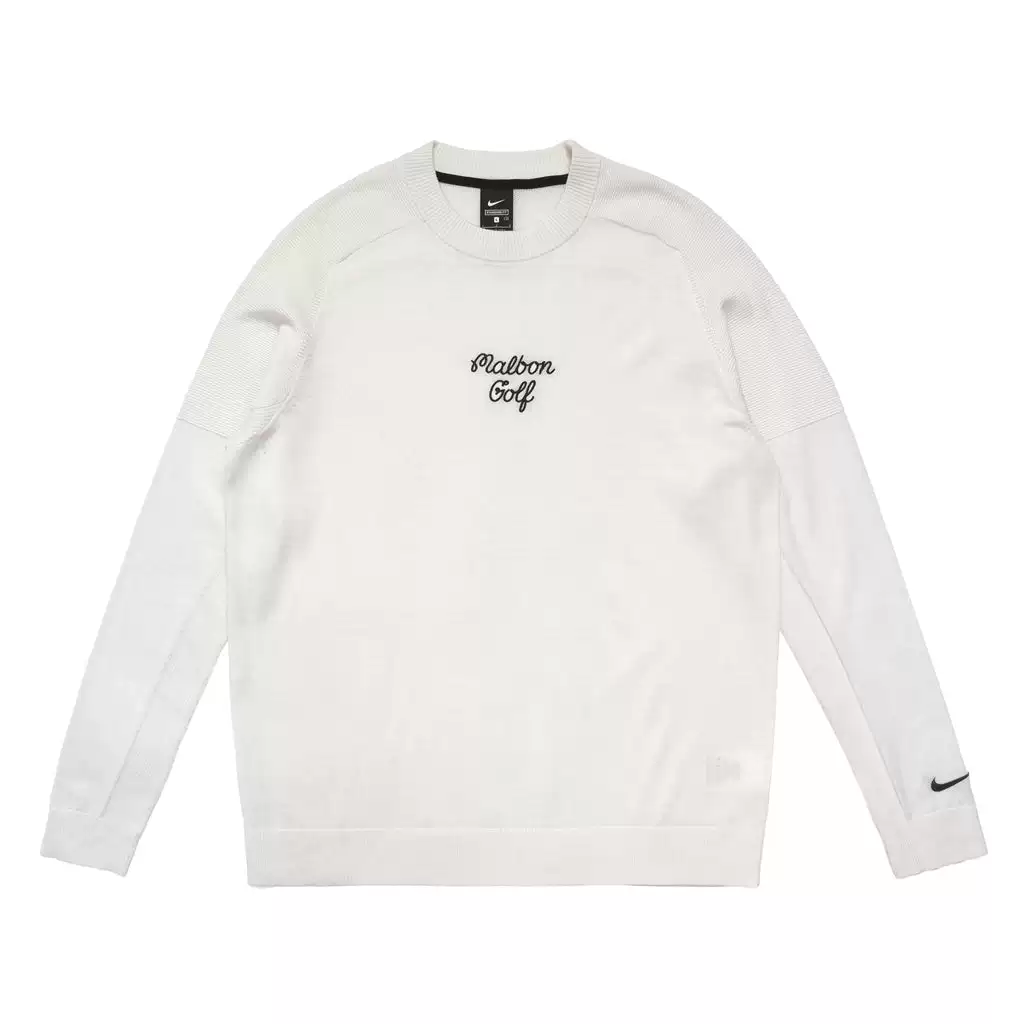 Покупка Malbon X Nike Tigerwoods вязаный гольф длинный рукав вязаный свитер Tigwood Type