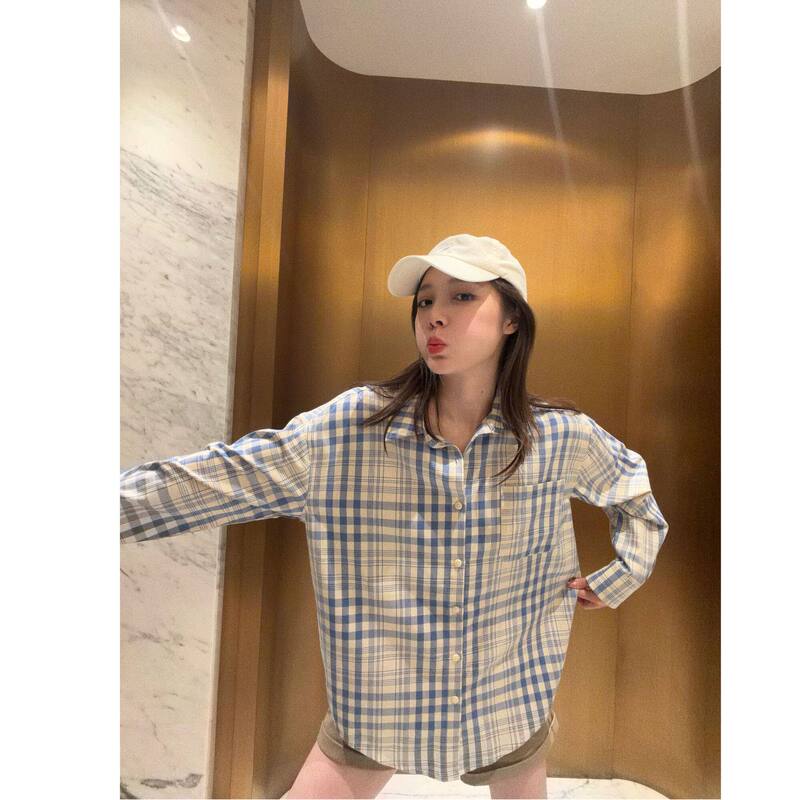 Zhou Mingxing -【Woven into a Whole】Cotton Shirt, Loose Fit, Fashionable, High-End, Trendy, Casual Z0109