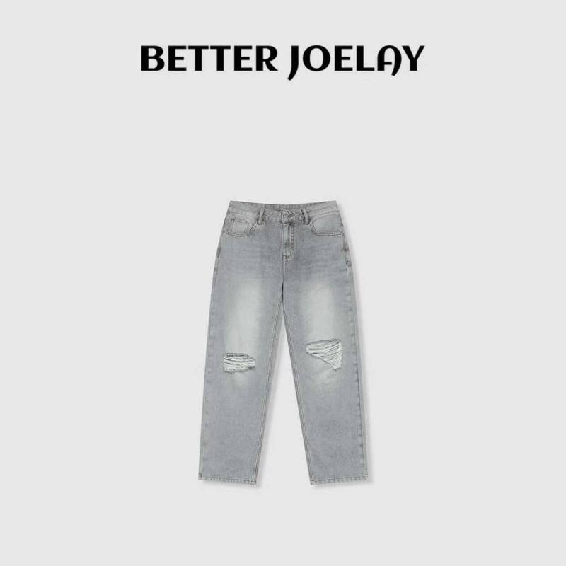 Betterjoelay-【Wind and Spirit Pants】Lyocell Fashionable Versatile Women's Jeans Washed Jg9885