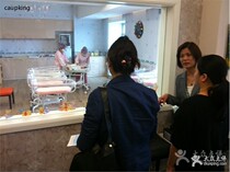 Confinement center crib stroller medical newborn care bed crib baby stroller tilt anti-spill milk