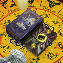 2024 new products gold leaf tarot witch WITCHES TAROT Divine Encyclical Card Tarot Table Tours