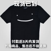 (DreamsMom) Dream smile LOGO printed black white spring and summer girls t-shirt