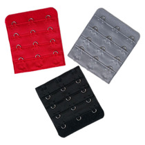 Four-row three-button underwear womens bra extension buckle sports vest breasted bra back buckle 3 rows