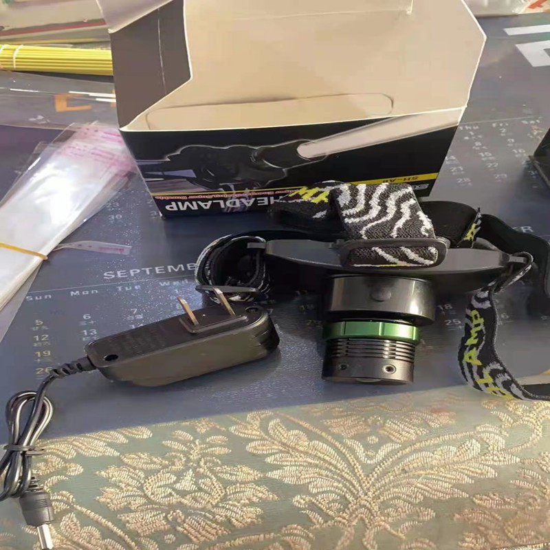 Extraction Ear Tool Suit Pedicure Charging Head Lamp Lithium Battery Flex Three-Gear Dimming Spotlight Size Out of Ear Headlights