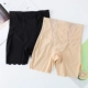 Quần lưng cao an toàn quần nữ chống chói mùa hè mỏng phần băng lụa định hình chùm đáy quần ngắn mà không uốn quần bảo hiểm - Quần tây thường