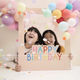 ins风拍照kt相框儿童生日节日派对装饰喜庆气氛道具拍照用品立牌