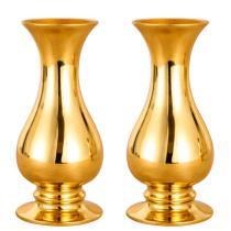 Qin Song Vegetarian Surface Copper Vase Pure Copper Insert Vase Buddha Front For Flowers Vase Net Bottle Home Living Room Swing Piece of Buddha Supplies