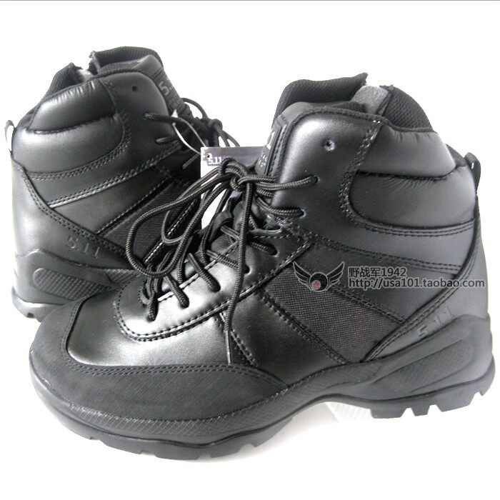 Boots militaires pour homme en Anti-fourrure - Ref 1402505 Image 12