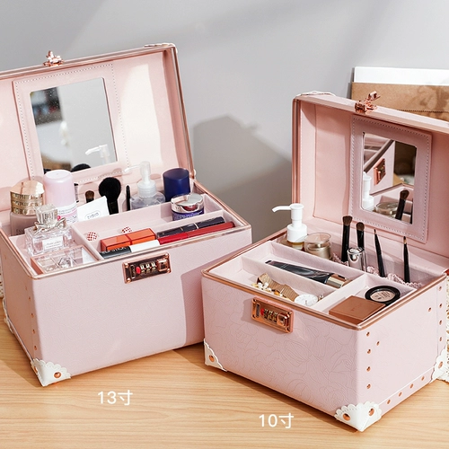 urecity Портативный вместительный и большой ящик для хранения для путешествий, косметичка, портативная сумка через плечо, популярно в интернете