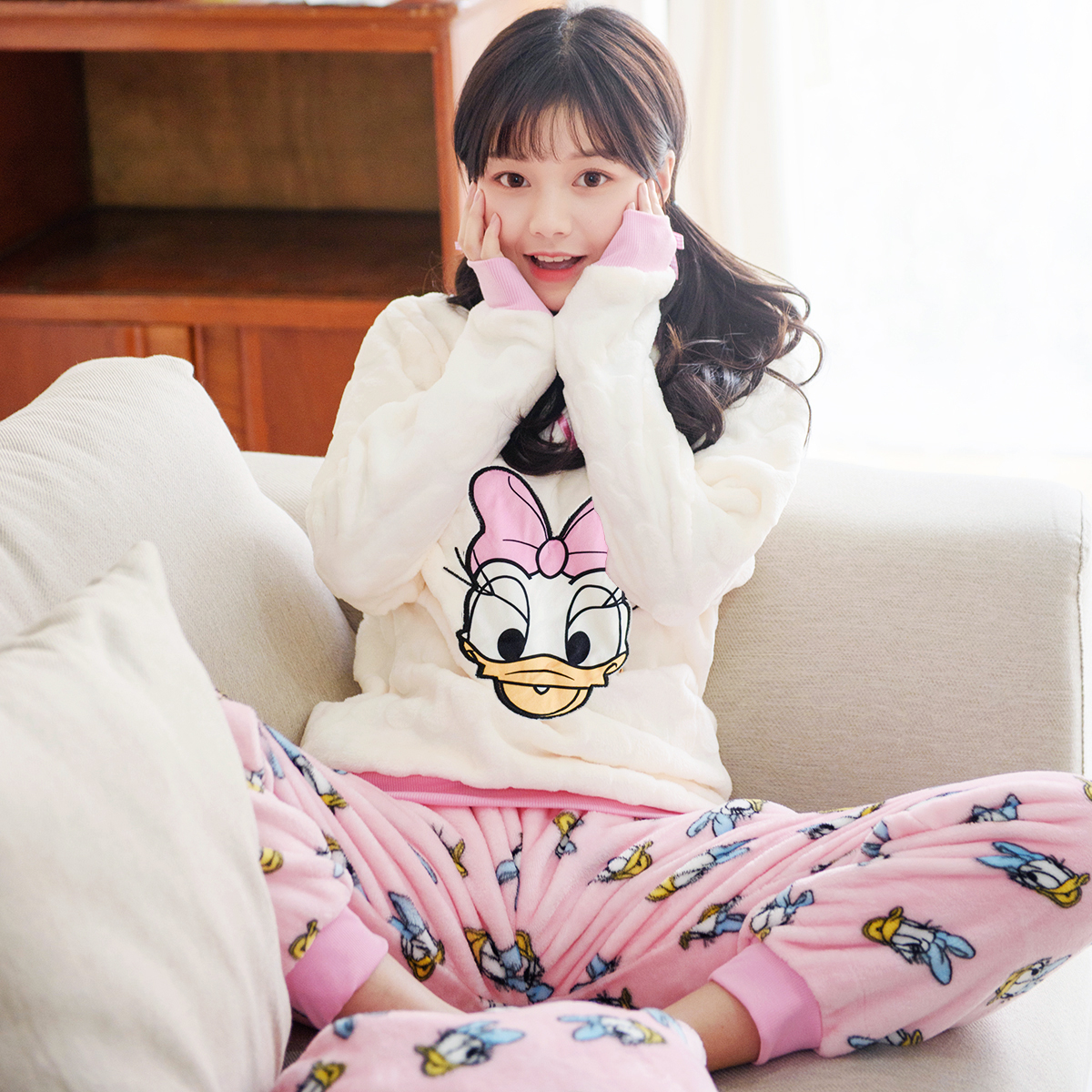 Pyjama pour femme OTHER   à manches longues - Ref 2994914 Image 4