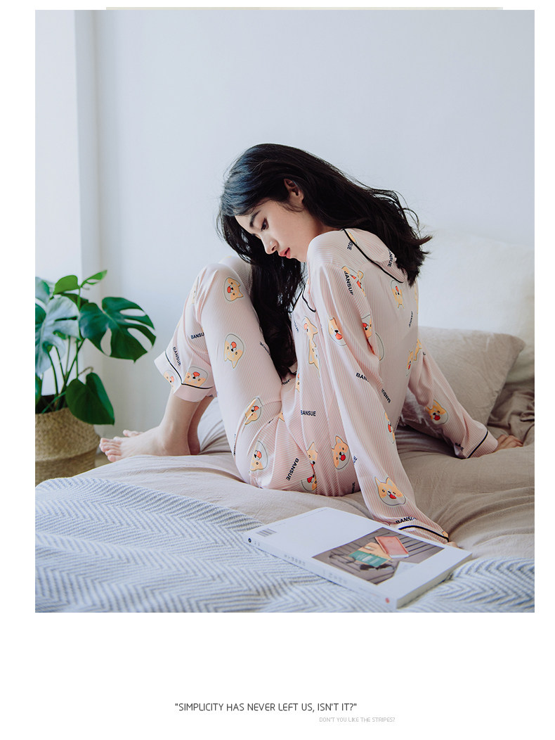 Pyjama pour femme OTHER   à manches longues - Ref 2996018 Image 37