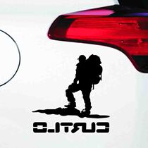 Mountaineering car sticker traveler sticker cross-country car sticker cover Scratch Sticker personality creative sticker car body sticker