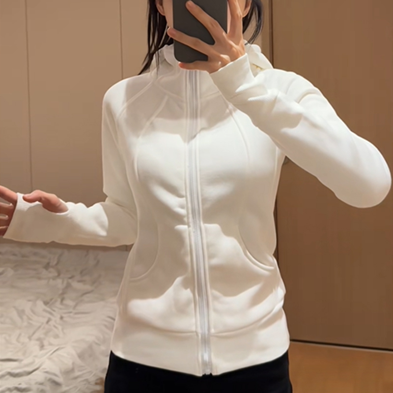 White Sweatshirt for Women 2026 New Autumn and Winter Fleece-Lined Thickened German Velvet Slim Fit Regular Shoulder Short Hooded Particle Velvet Jacket White Sweatshirt for Women 2026 New Autumn and Winter Fleece-Lined Thickened German Velvet Slim Fit Regular Shoulder Short Hooded Particle Velvet Jacket