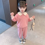 Кукла, мультяшный осенний комплект, толстовка подходит для мужчин и женщин для девочек, спортивный костюм, кукольный воротник, новая коллекция