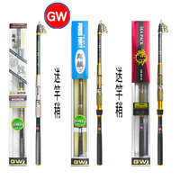 Guangwei strong wind Rin knife Xianglin Sea Pole Carbon ultra-light super hard rock pole throwing Rod small far pitcher short fishing set