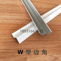 W-shaped corner line integrated ceiling closing strip ceiling painted corner painted keel
