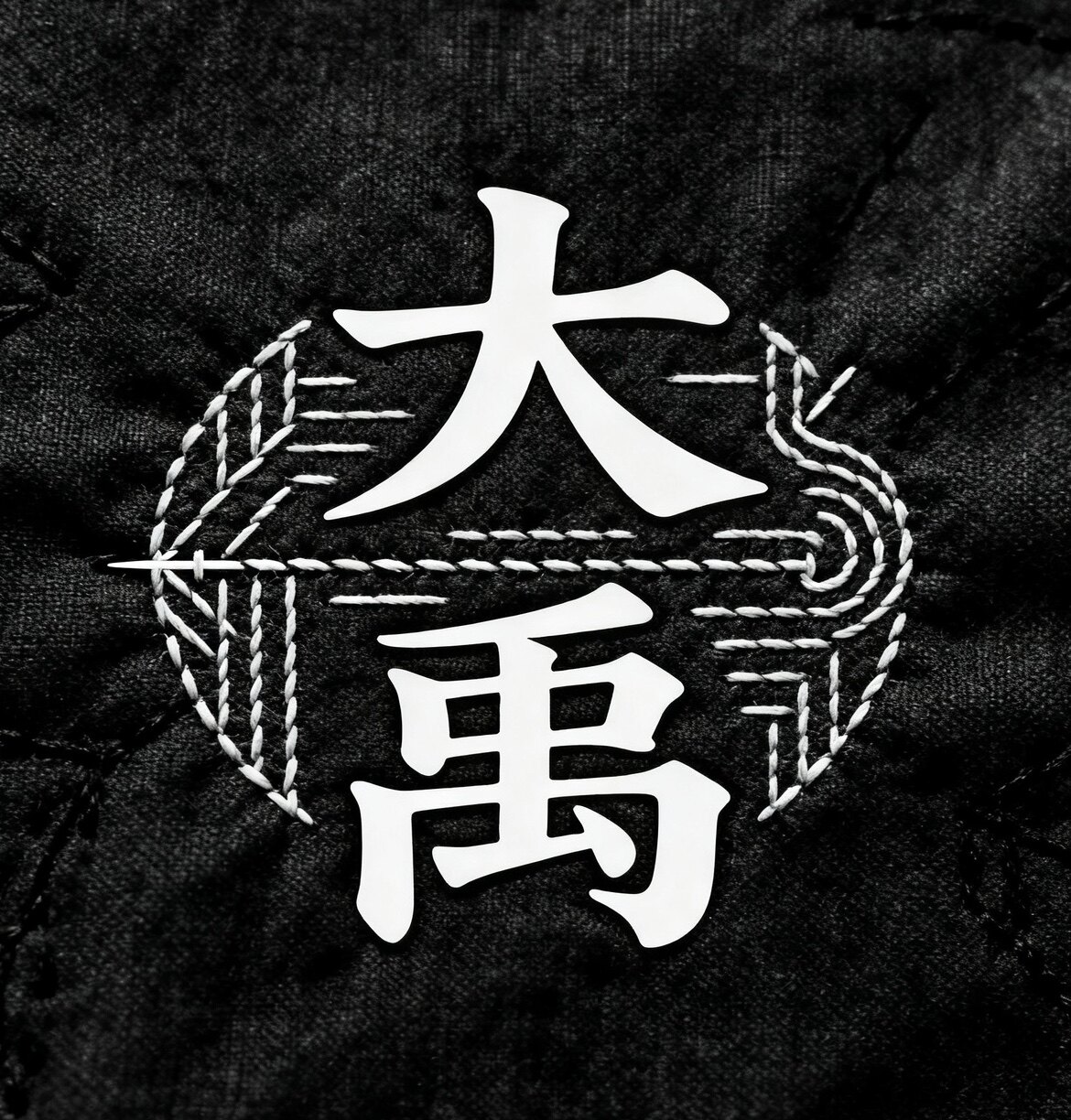 大鱼儿刺子绣的LOGO