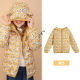 Rachael trẻ em 2019 Winter Mang cô gái mới vừa thiếu nhi in nhẹ xuống áo khoác Jacket Top.