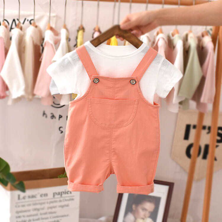 Female Baby Cuddling Bag Shorts Summer Clothing Girl Cuddling Bag Shorts Kiddie Pants Pure Cotton Polo Pants Slim Fit Pants Sub