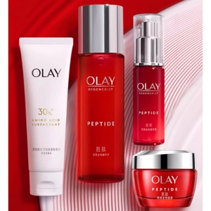 【618】OLAY玉兰油大红瓶水乳套装化妆品护肤品抗皱保湿胜肽滋润