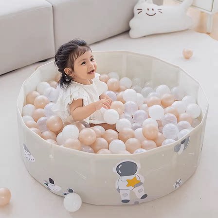澳乐彩色海洋球无毒无味婴儿球池塑料波波池家用室内宝宝儿童玩具