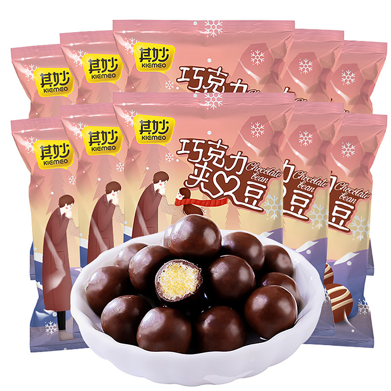 其妙麦丽素麦芽脆夹心巧克力豆
